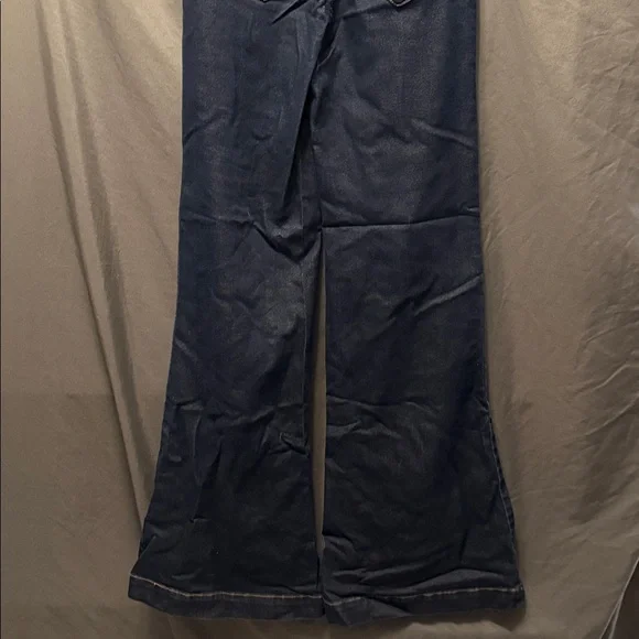 ROLLA'S Midnight Blue Denim with Gold Stitching - Picture 5 of 8